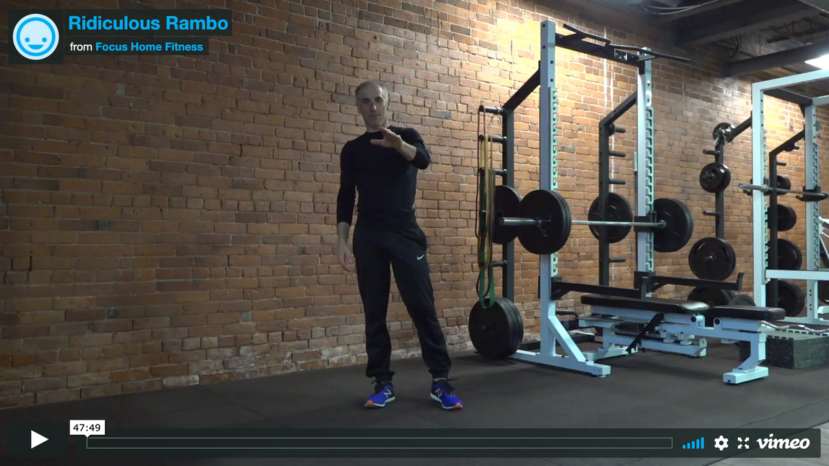 Ridiculous Rambo – Focus Personal Fitness Studio
