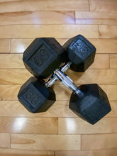 Load image into Gallery viewer, fitness store 30lb dumbbells 

