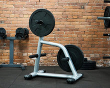 Load image into Gallery viewer, Fitness Store Bumper Plate Weight Rack Equipment 
